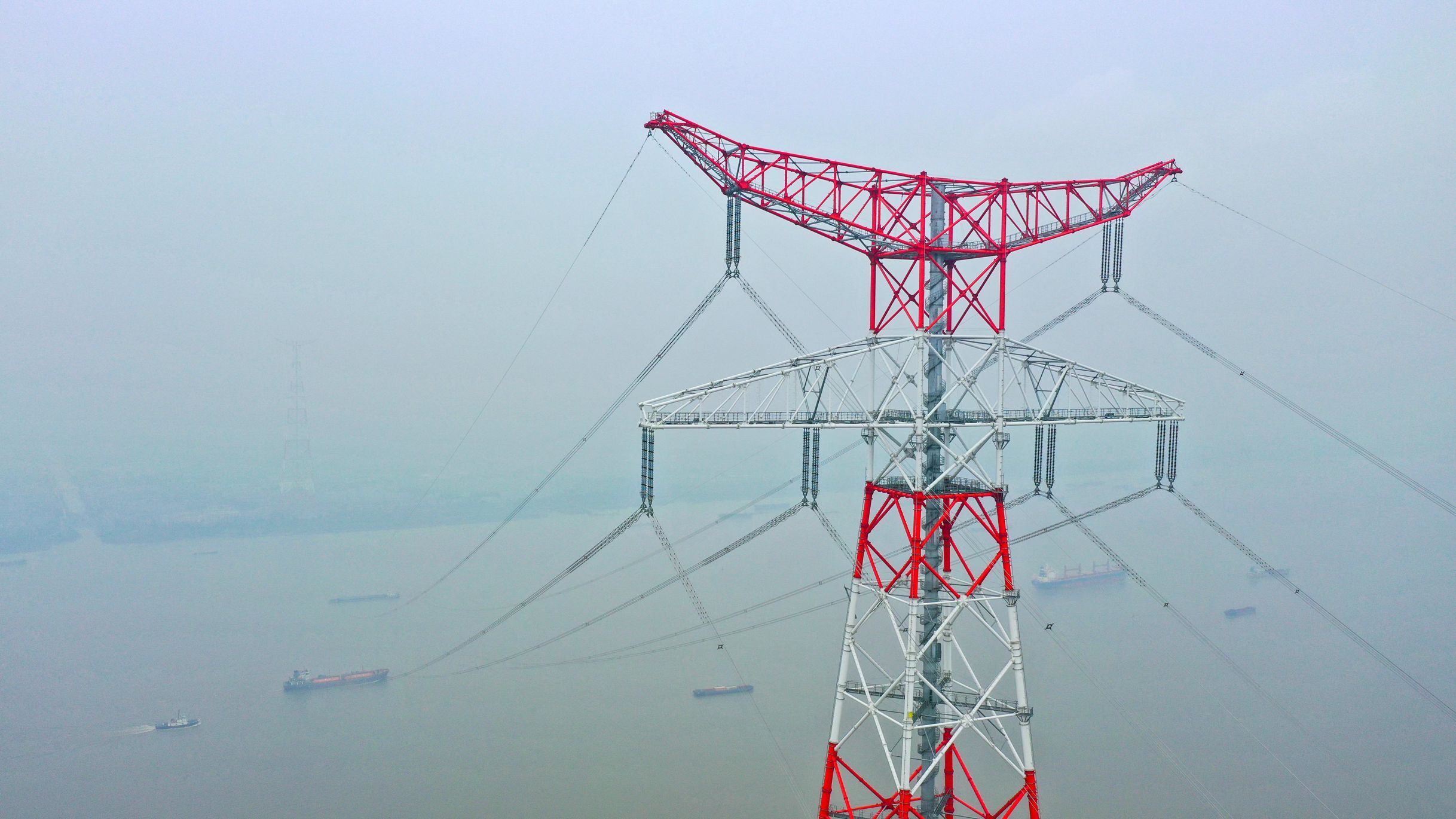 跨江输电，助推江苏&ldquo;北电南送&rdquo;迎新局