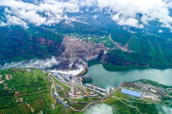 白鹤滩水电站16台百万千瓦机组首次全开并网运行